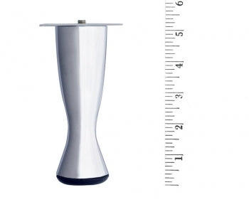 Metal Furniture Leg LR5318 Nickel